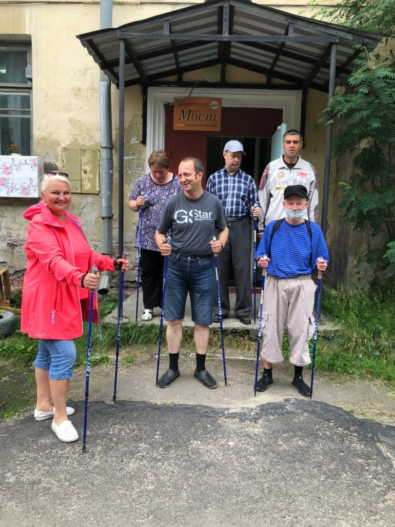 Тема оздоровительных занятий в июне - скандинавская ходьба