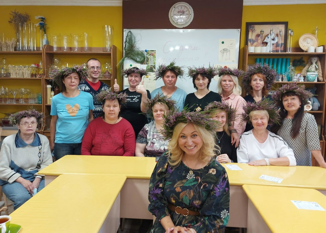 БЕСЦЕННАЯ ВСТРЕЧА в студии Флорет