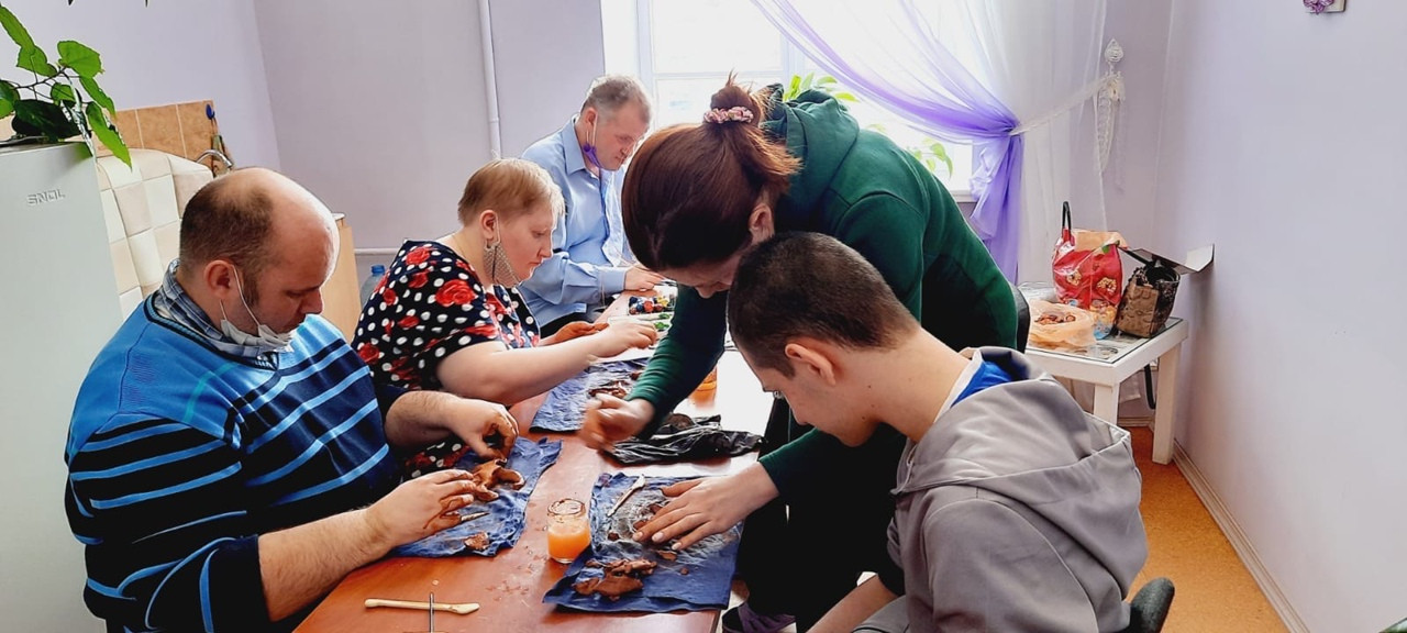 Новости гончарной мастерской - делаем  морскую звезду из глины