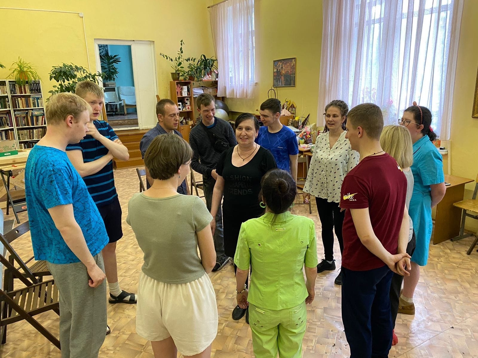 В Литературной гостиной состоялось открытое занятие «Голос лета»