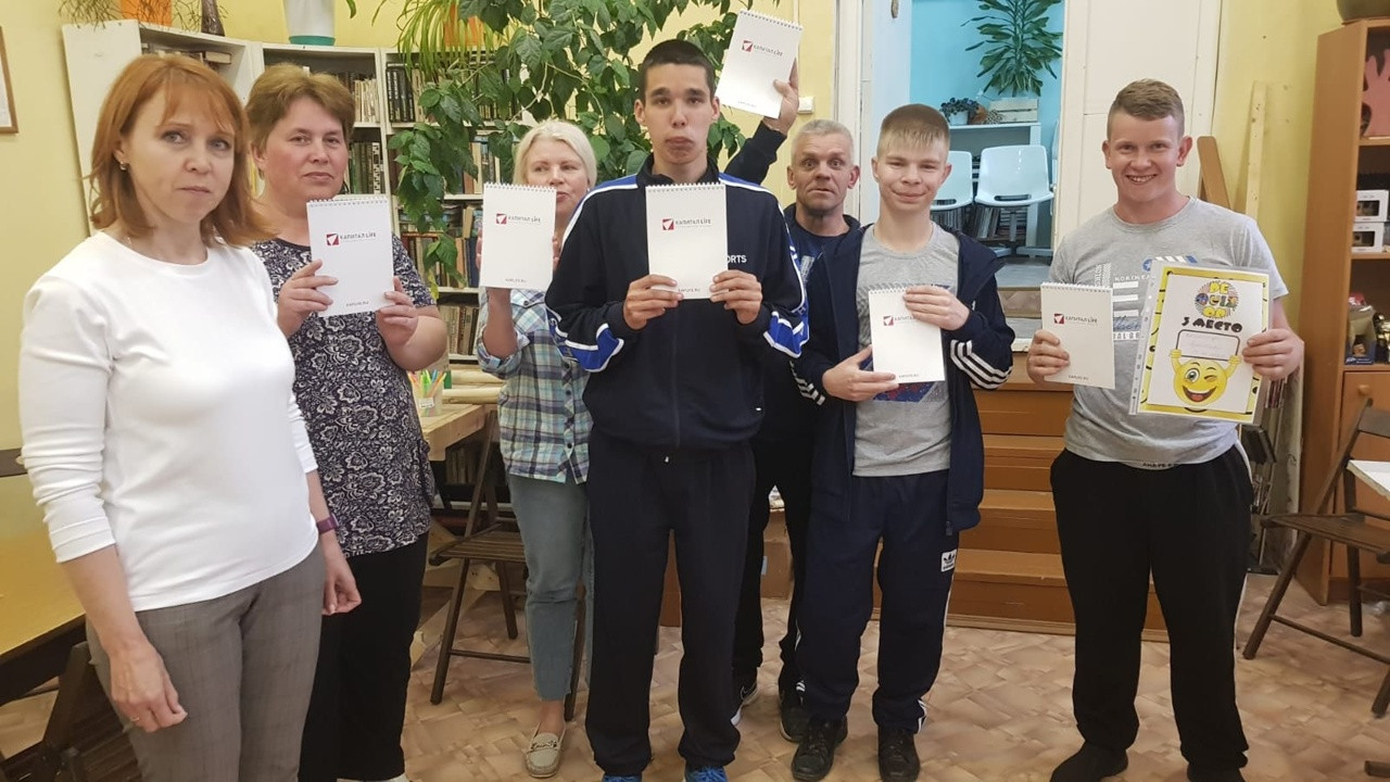 К нам приезжали гости из Ширшинского ПНИ