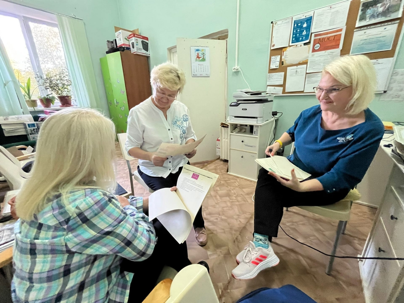 Рабочая встреча специалистов по проекту "Мастерская -особое рабочее место"
