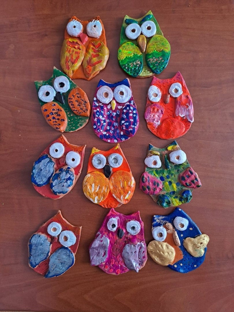 Промежуточные итоги гончарной мастерской