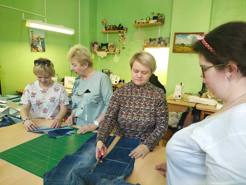 Мастер-класс в Швейной мастерской (проект Пространство возможностей)