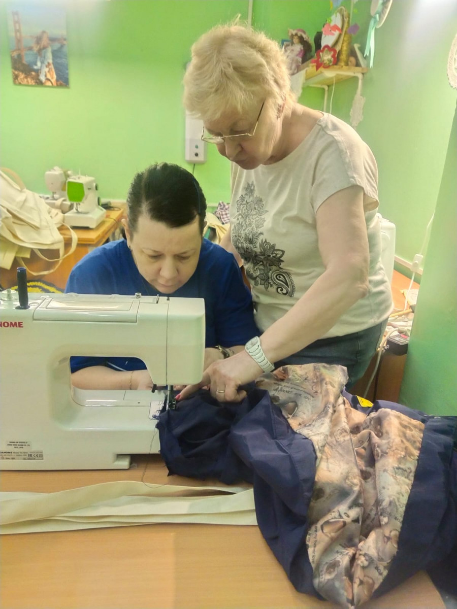 Швейная мастерская Школы социальных навыков (май)