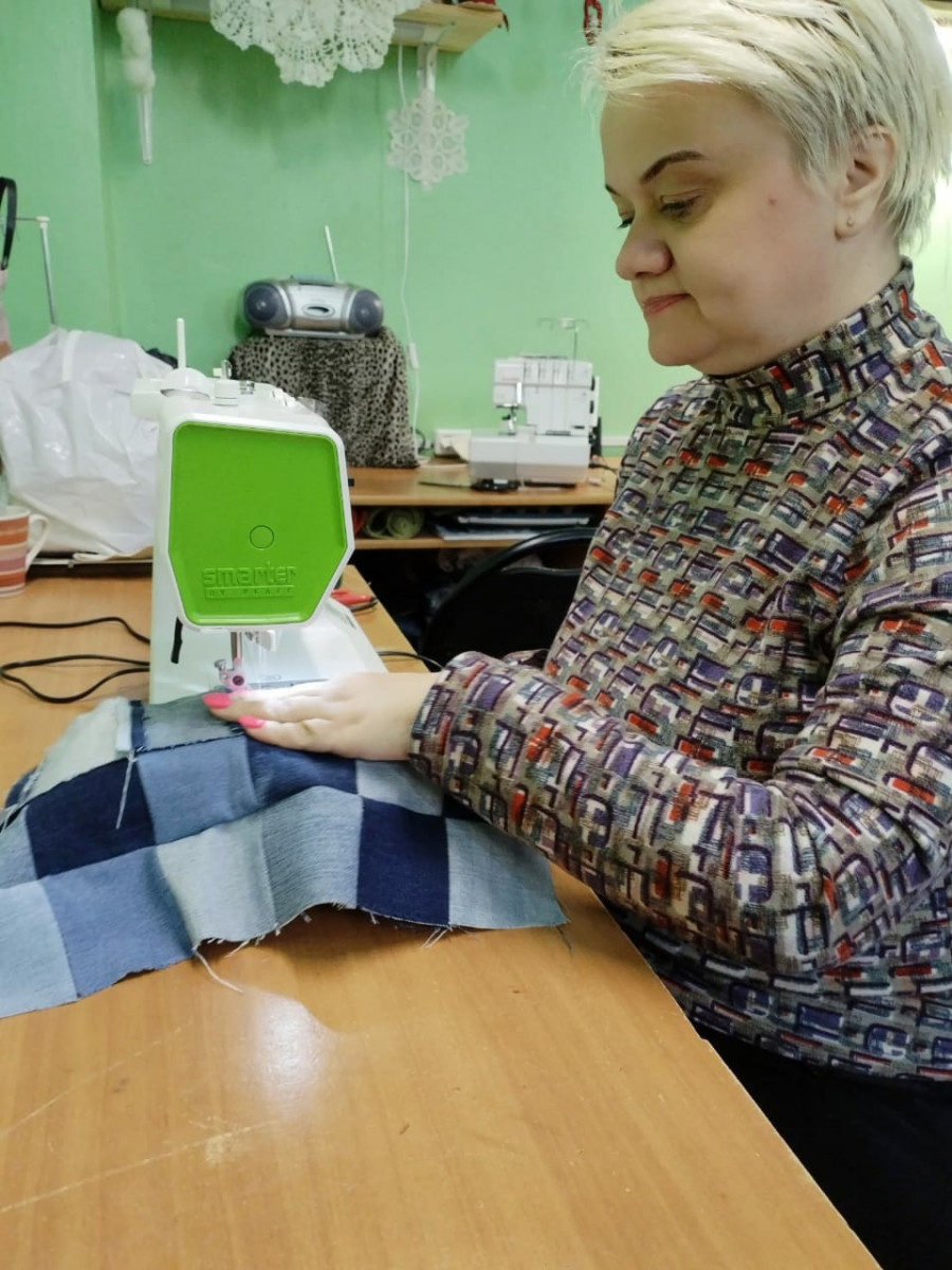 Швейная мастерская Школы социальных навыков (июнь)