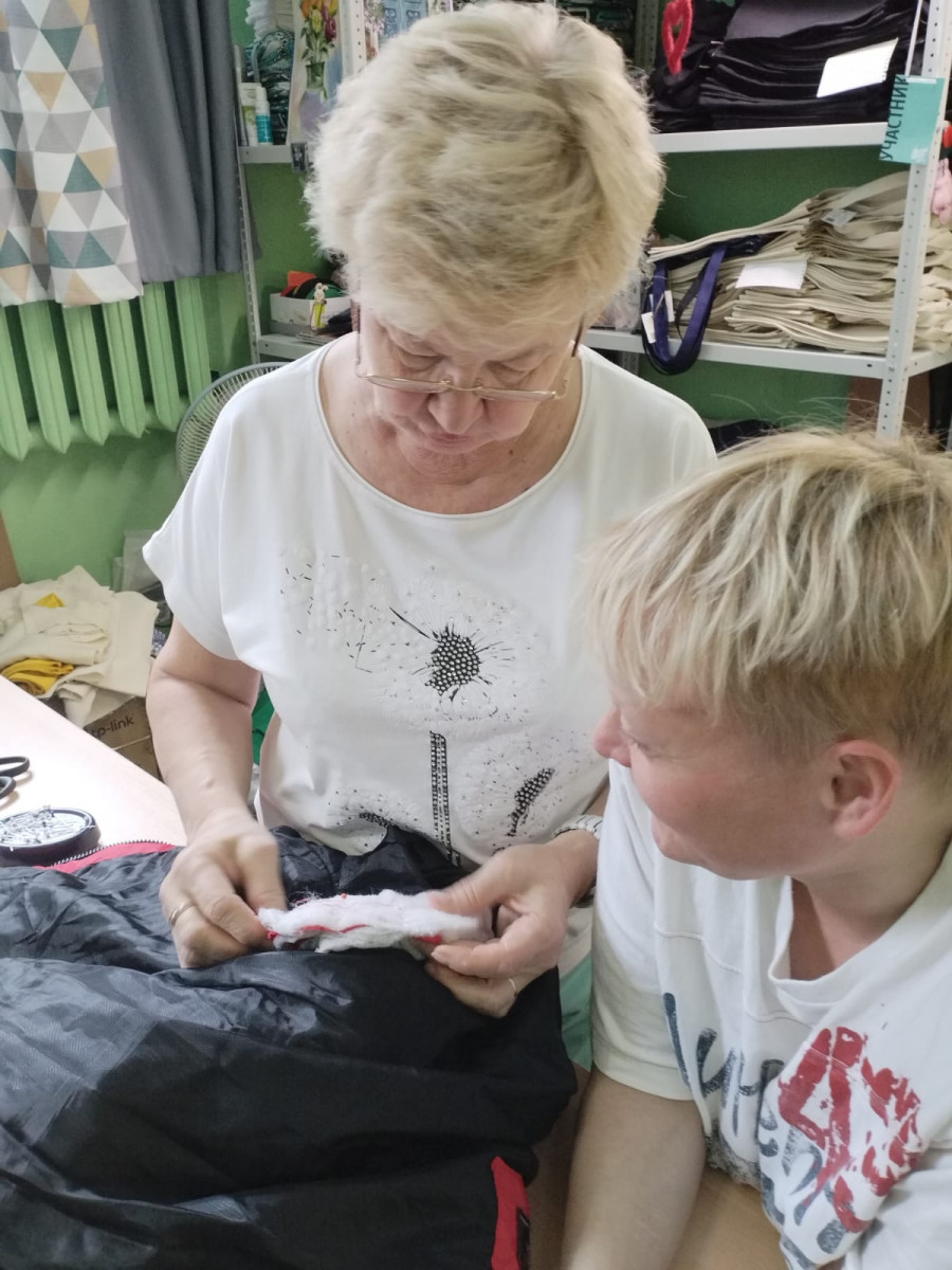 Швейная мастерская Школы социальных навыков (июль)