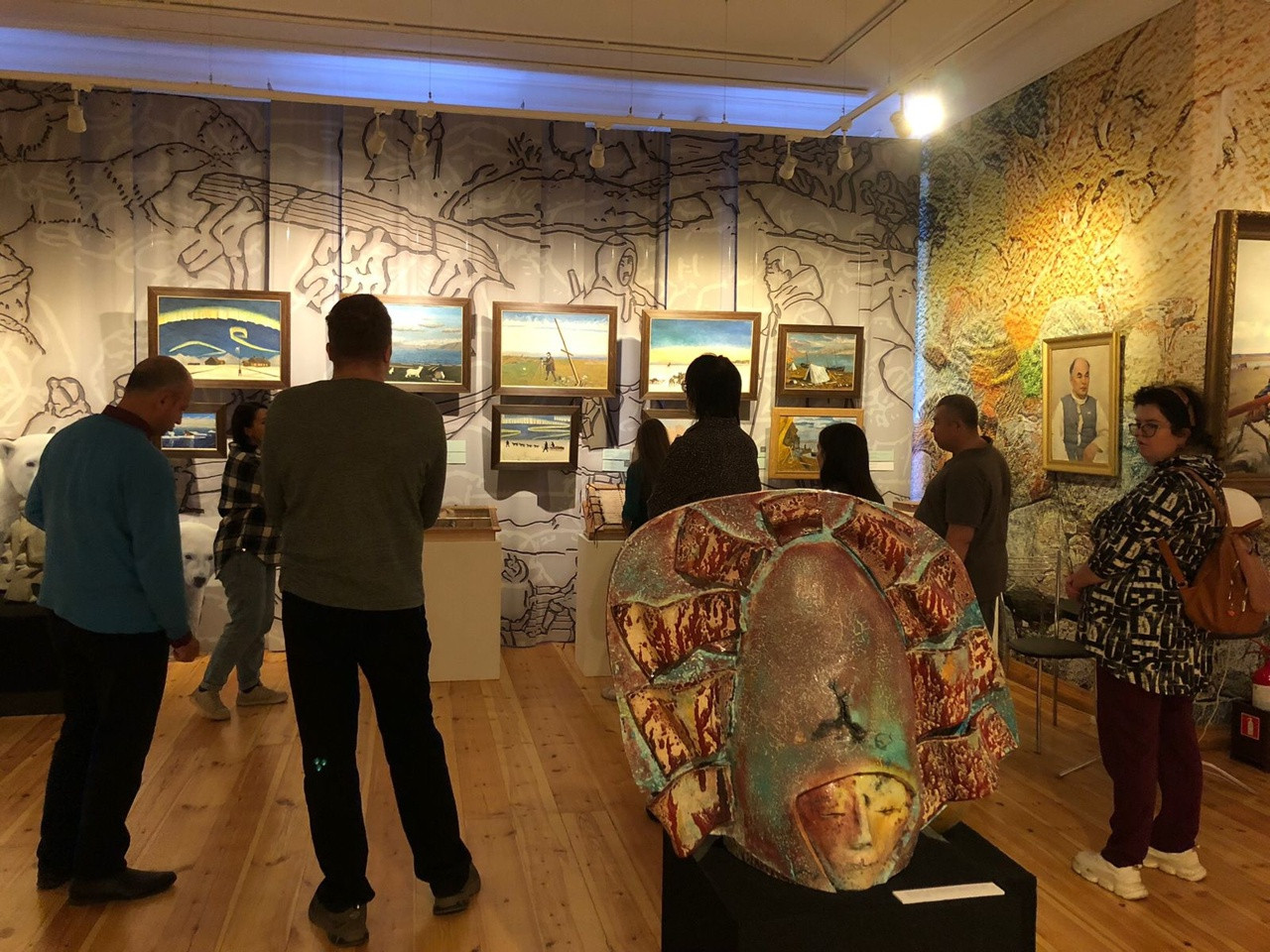 Мы в музее художественного освоения Арктики им.А.А.Борисова