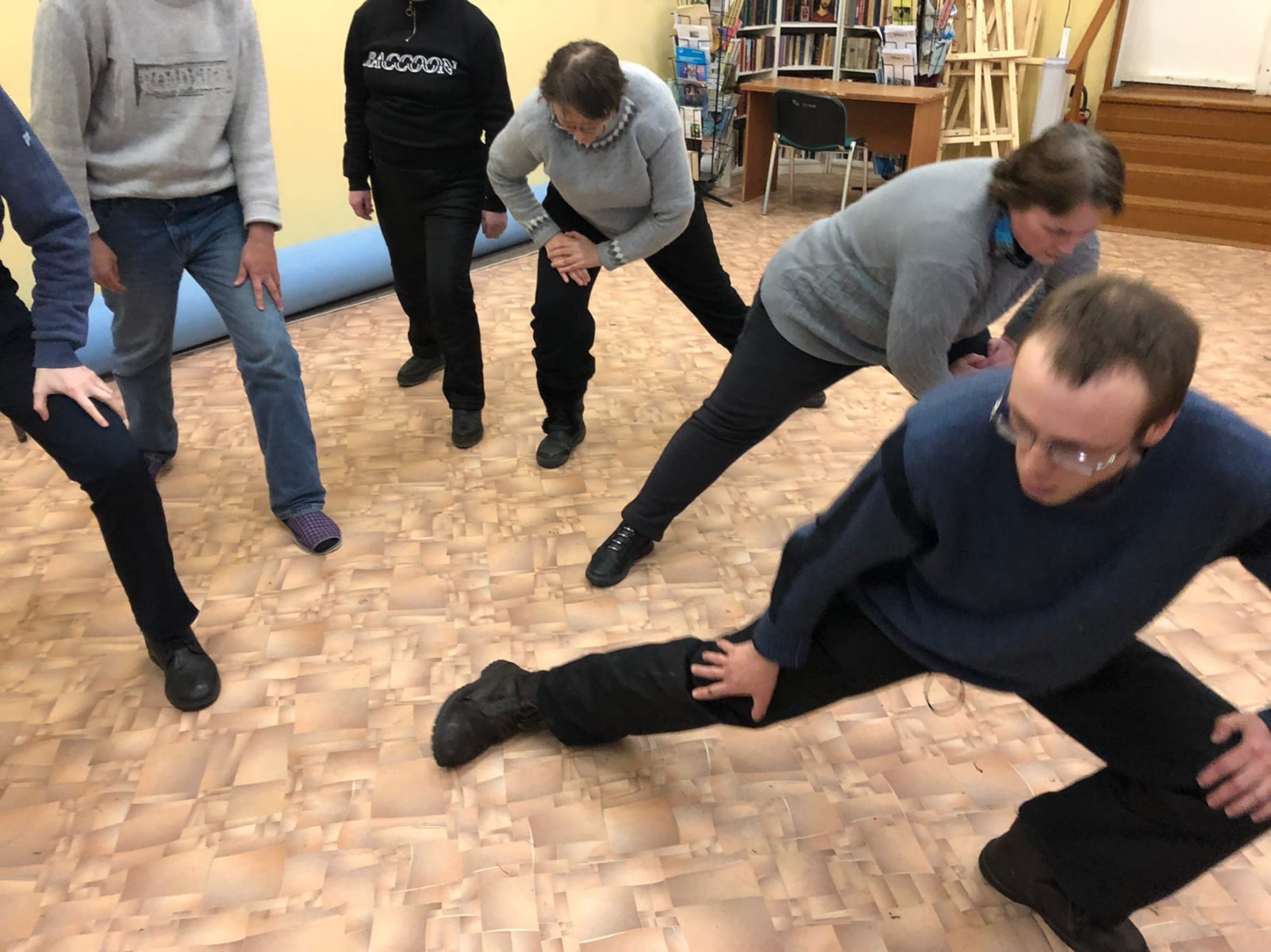 Новая тема оздоровительных занятий