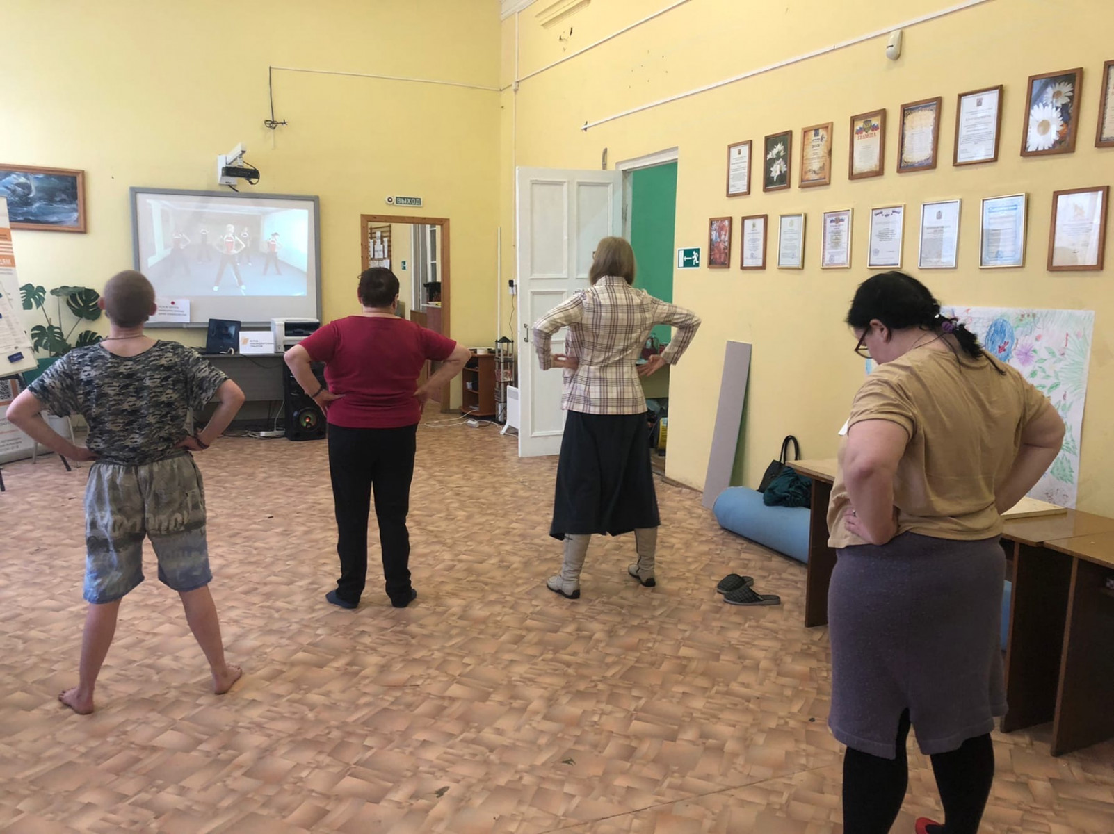 Заключительное занятие "Гимнастика на ходу"